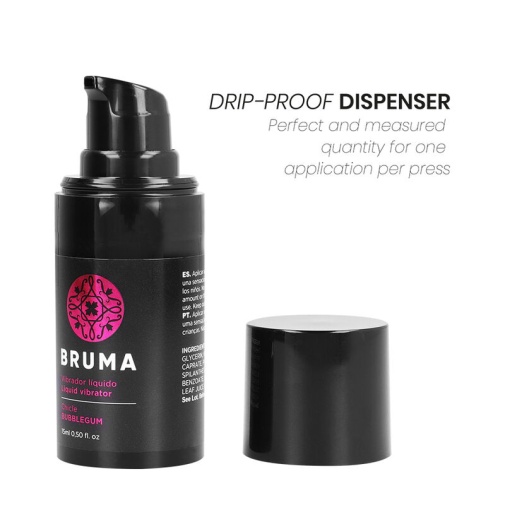 Bruma - 震动高潮液 泡泡糖味 - 15ml 照片