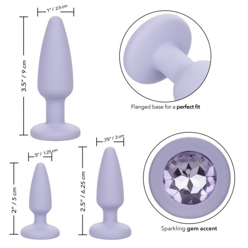 CEN - First Time Crystal Booty Kit - Purple photo