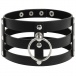 Coquette - Choker Fetish Vegan Leather - Black photo