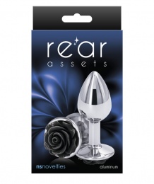 NS Novelties - Rose Buttplug S - Black photo