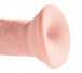 King Cock - 三倍密度假阳具 6" - 肉色 照片-7