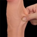 Lovetoy - 11.5" Sliding Skin Dildo - Flesh photo-3