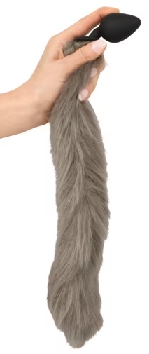 You2Toys - Fox Tail Plug - Grey photo