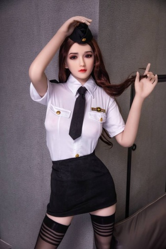 Nikita 反差系制服誘惑淫蕩開放女孩 超柔軟TPE仿真性愛娃娃 165 cm (矽膠頭) 照片
