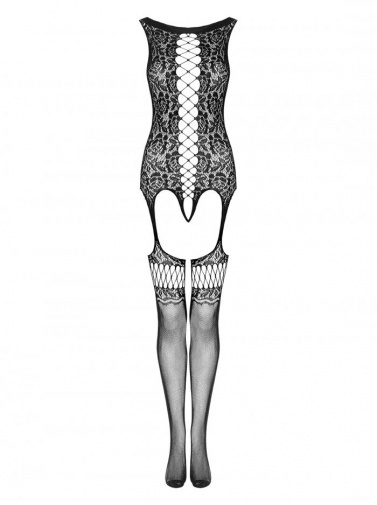 Obsessive - Bodystocking F236 - Black - S/M/L photo