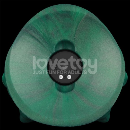 Lovetoy - Savage Charm Vibro Dildo - Blue 照片