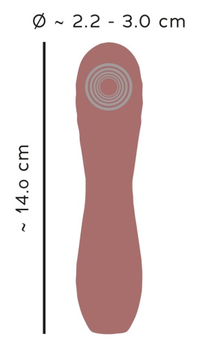 You2Toys - Hazel 02 振動器 - 棕色 照片