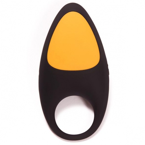 Pornhub - Turbo Cock Ring - Black & Yellow photo
