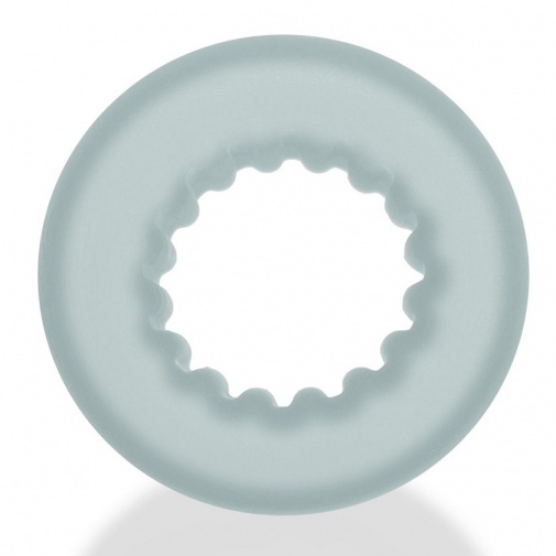 Oxballs - AXIS Rib Griphold Cockring - Clear Ice 照片