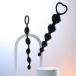 MT - Heart Anal Beads - Black photo-4