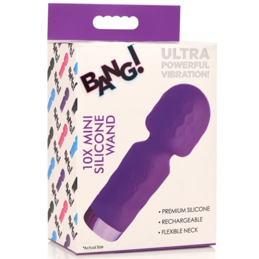 Bang! - 10X 迷你震动棒 - 紫色 照片