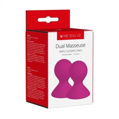 Me You Us - Dual Masseuse Nipple Suckers - Purple 照片