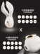 Erocome - Lep Double Rabbit Vibrator - White photo-4