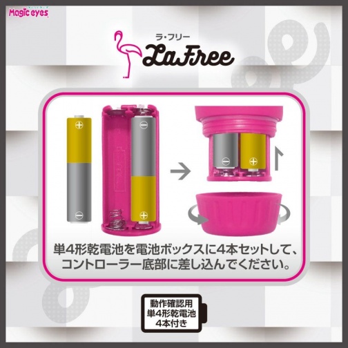 Magic Eyes - LaFree Double Rotor - Pink photo