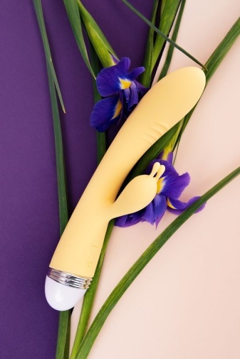 Flovetta - Aster Rabbit Vibrator - Yellow photo