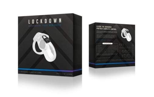 Lockdown - 男用贞操锁细码 - 透明 照片