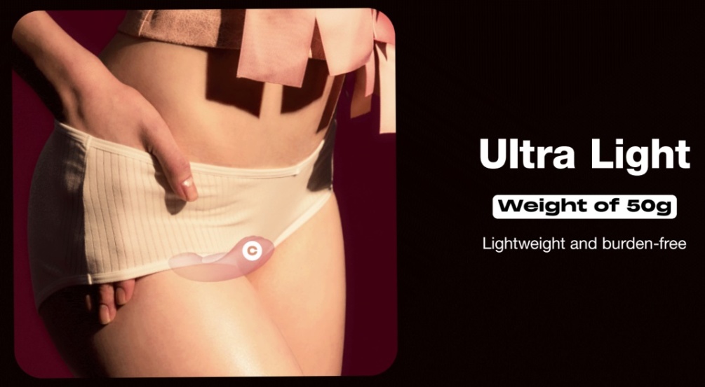 Embrace cutting-edge technology for an unprecedented wearabl... Sauce - Bow Bow Sensing Panty Vibrator - Pink photo-12