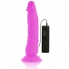 Diversia - Flexible Vibro Dildo 21cm - Purple photo-5