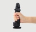Strap-On-Me - Sliding Skin Dildo L - Black photo-3