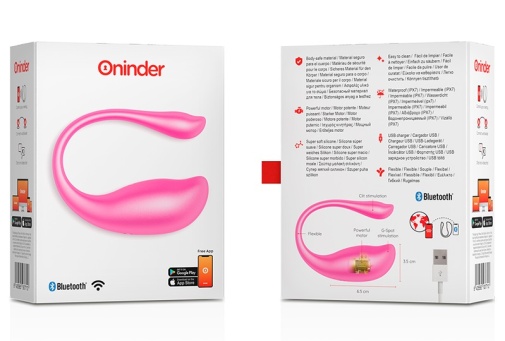 Oninder - 手機程式遙控震蛋 - 粉紅色 照片