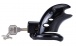 MT - Plastic Chastity Cage w Magic Lock - Black photo-9
