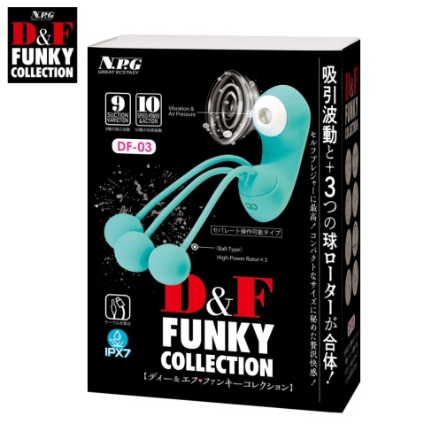 NPG - Funky Clitoral Vibrator - Blue 照片
