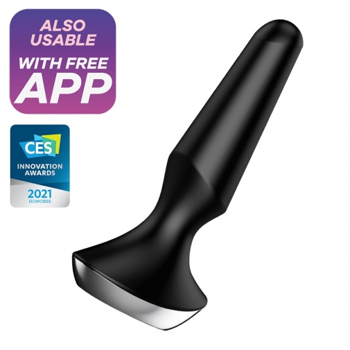 Satisfyer - Plug-ilicious 2 Vibrator - Black photo