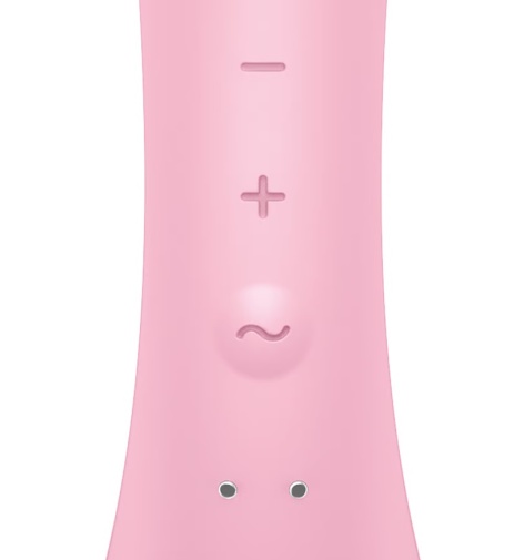 Satisfyer - 三重刺激兔子震动棒 - 粉红色 照片
