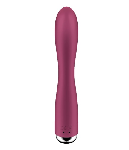 Satisfyer - Spinning Rabbit 1 旋转震动棒 - 红色 照片