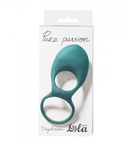 Lola Games - Pure Passion Daydream Vibro Ring - Green photo