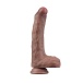 Lovetoy - 8.5" 雙層構造仿真陽具 - 啡色 照片