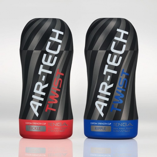 Tenga - Air-Tech Twist 自订强度反复使用真空杯 - 波纹 照片