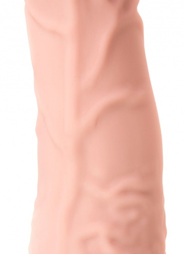 A-Toys - 矽膠震動仿真陽具 - 肉色 照片
