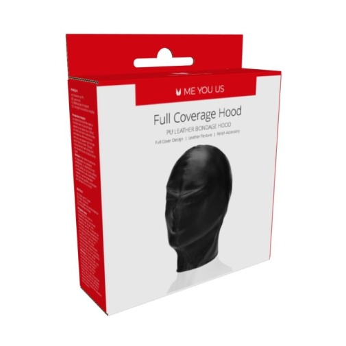 Me You Us - Full Coverage Hood - Black photo