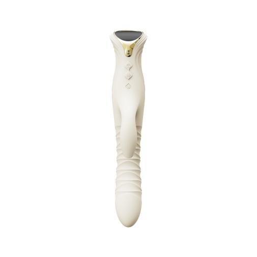 Zalo - Mose 2 Heating Rabbit Thruster - Ivory White 照片