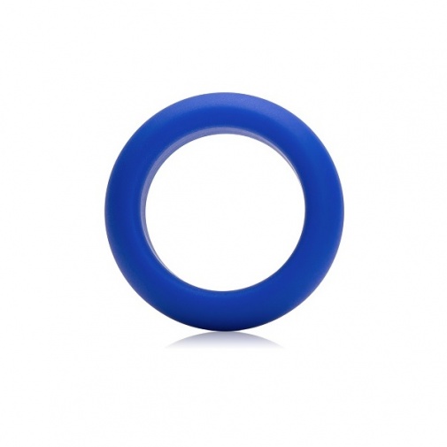 Je Joue - Silicone Cock Ring - Minimum Stretch - Blue photo