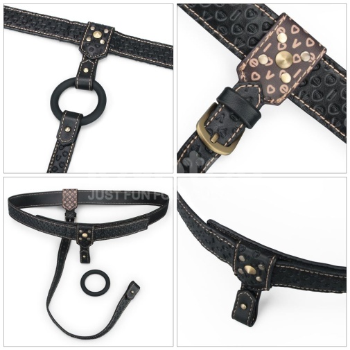 Lovetoy - Rebellion Reign Strap-On Harness - Black photo
