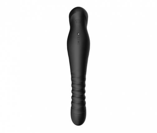 Zalo - King APP Thrusting Vibrator - Obsidian Black photo