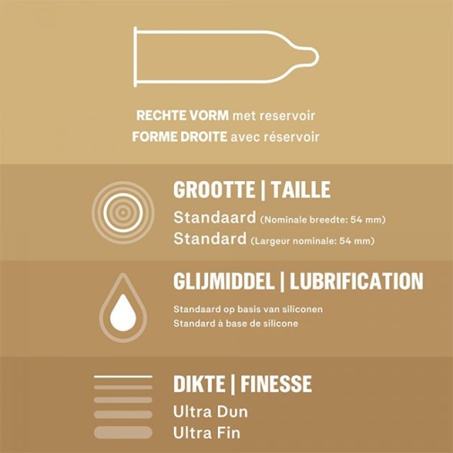 Durex - Nude Condoms 10's Pack photo