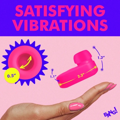 Bang! - Mini Clitoral Stimulator - Pink photo