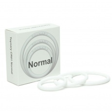 Toynary - CR01 Normal Cock Rings - White photo