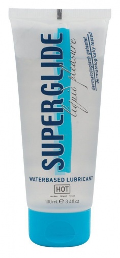 Hot - Superglide Liquid Pleasure Lube - Water-Based - 100ml photo