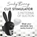 Inmi - Shegasm Sucky Bunny Clit Stimulator - Black photo-2