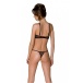 Passion - Marina Open Bra Set - Black - S/M photo-2