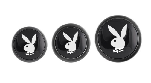 Playboy - 3 Ways Butt Plugs Set - Black photo