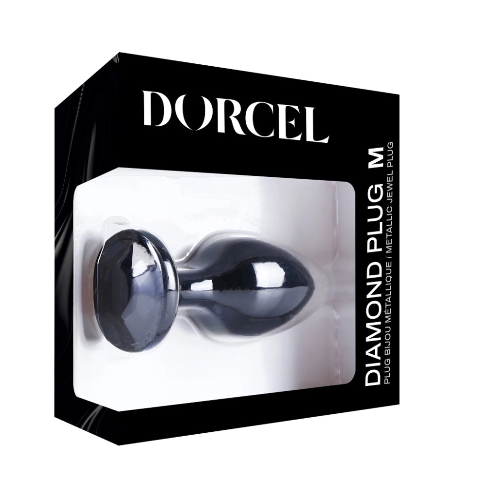 Shine bright like a diamond !
Do you appreciate things that... Dorcel - Metal Diamond Anal Plug M - Black photo-7