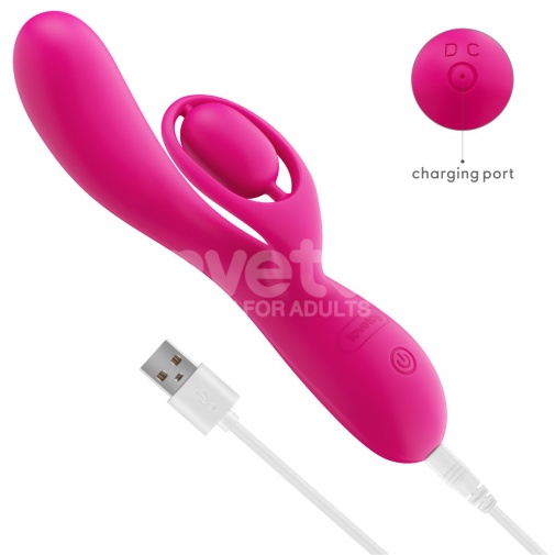 Lovetoy - Orbit Rabbit Vibrator - Pink photo