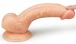 Lovetoy - 8" 極柔軟仿真陽具 - 肉色 照片-4