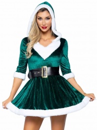 Leg Avenue - Mrs Claus 聖誕服裝 - 綠色 - M/L 照片