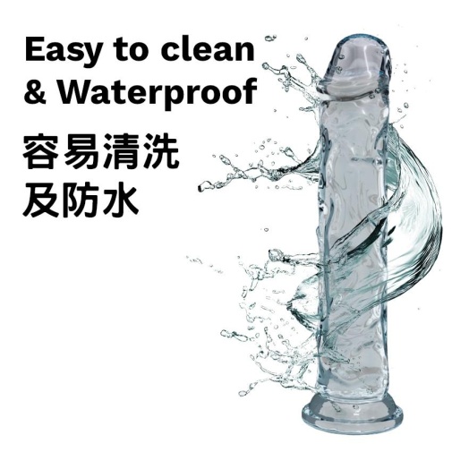 KIKO - Flexible Dildo 7.1" - Clear 照片